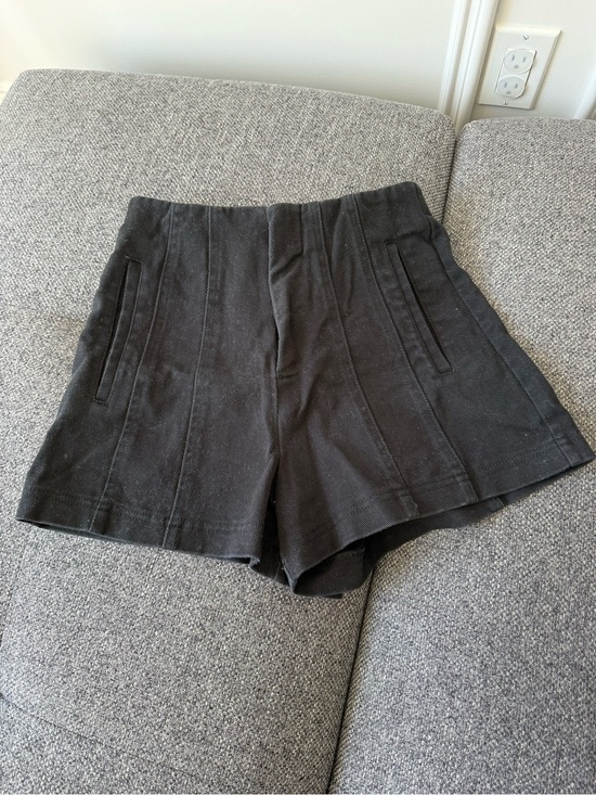 Zara Pants - Zara High Waist Black denim Shorts